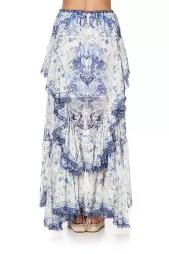 MAXI SKIRT WITH DOUBLE FRILL TALKING ABOUT A REVOLUTION 15 MAXI SKIRT WITH DOUBLE FRILL TALKING ABOUT A REVOLUTION -Fashion Store camilla maxi skirt with double frill talking about a revolution 6