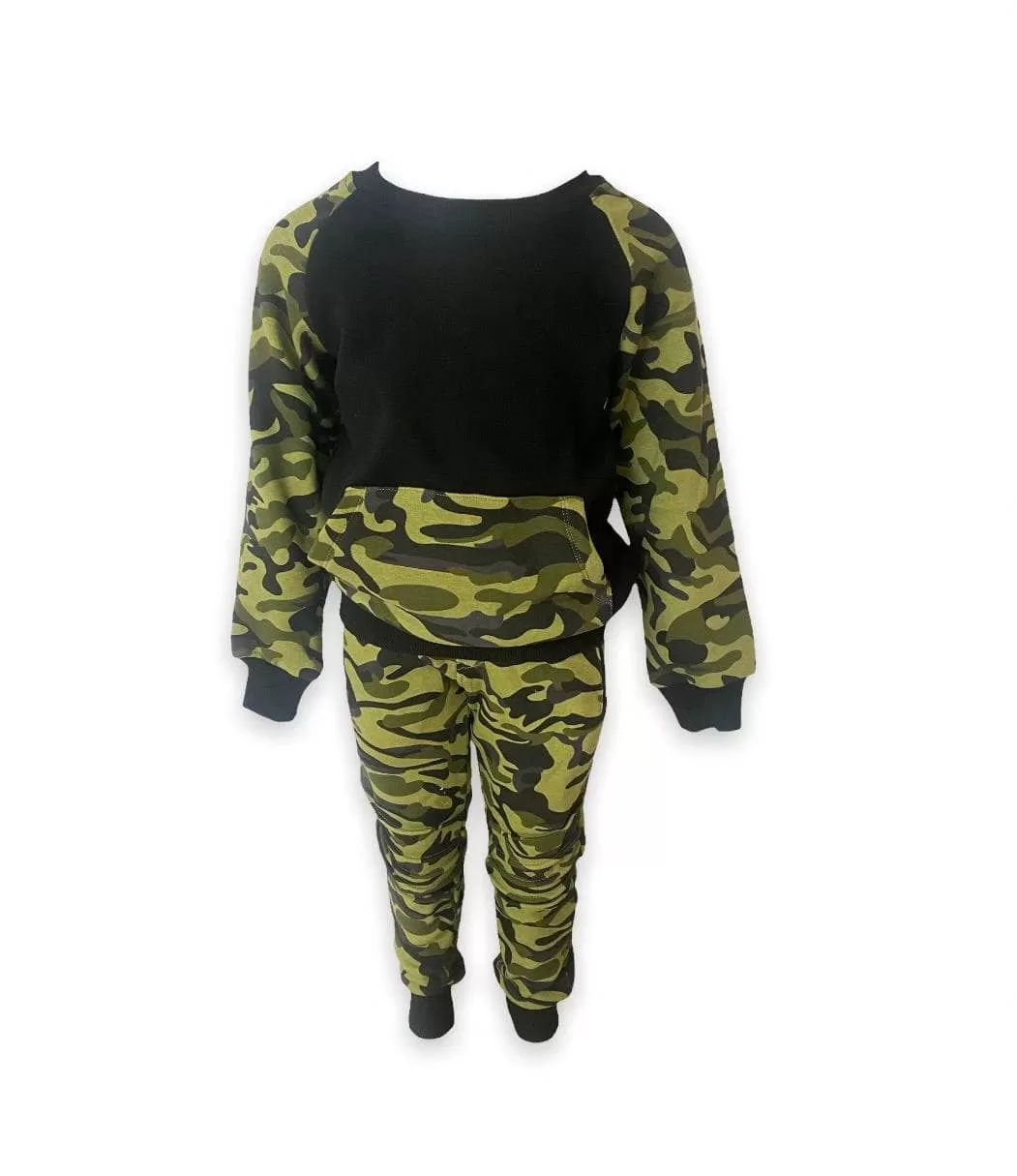 Camo Fleece Jogger Set 5 Camo Fleece Jogger Set - Image 3