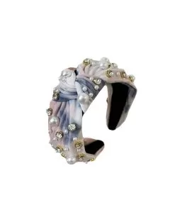Crystal Pearl Headband -Fashion Store crystal diamond headband lola the boys 29635491397734