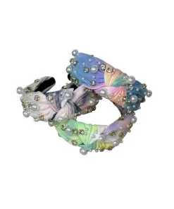 Crystal Pearl Headband -Fashion Store crystal diamond headband lola the boys 29635491430502