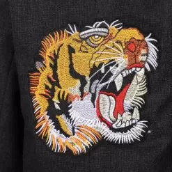 Dark Gray Tiger Suit Set -Fashion Store dark gray tiger suit set lola the boys 29618423005286