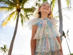 Pastel Stars Dress -Fashion Store dress pastel stars dress preorder ships 8 17 lola the boys 28328521498726