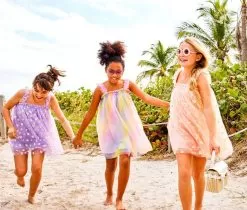 Peachy Daisy Tulle Dress -Fashion Store dress peachy daisy tulle girls dress lola the boys 28723589840998