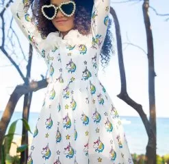 Rainbow Unicorn Dream Dress -Fashion Store dress rainbow unicorn dream dress lola the boys 28322166702182