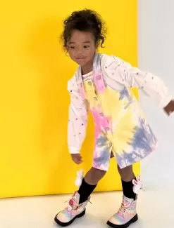 Tie Dye Denim Jump Dress -Fashion Store dress tie dye denim jump dress lola the boys 29265952866406