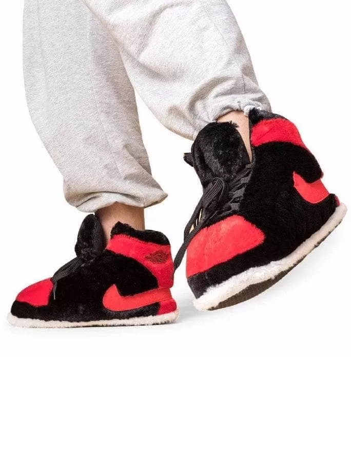 Red Comfy Slippers 3 Red Comfy Slippers