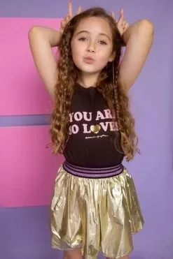 Goldie Foil Skirt -Fashion Store goldie foil skirt lola the boys 28311448060006