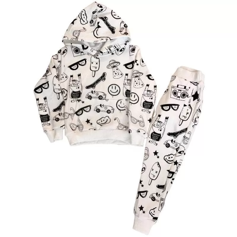 Graffiti Ice Cream Hoodie Set 6 Graffiti Ice Cream Hoodie Set - Image 4
