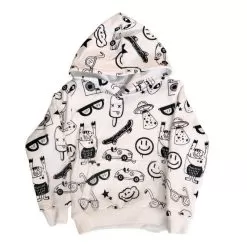 Graffiti Ice Cream Hoodie Set 18 Graffiti Ice Cream Hoodie Set -Fashion Store graffiti hoodie set lola the boys 29115554562150