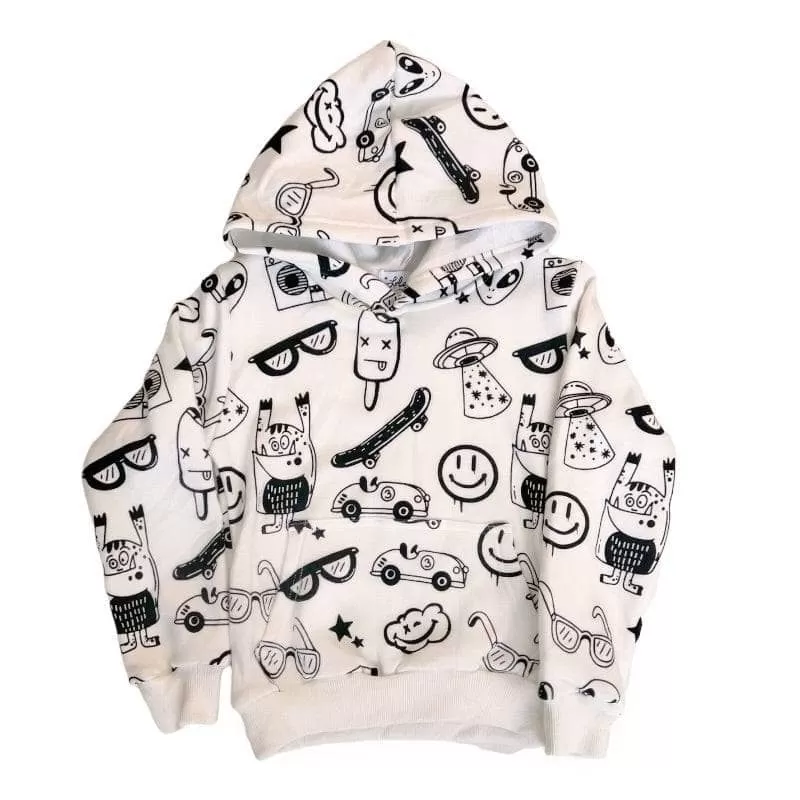 Graffiti Ice Cream Hoodie Set 9 Graffiti Ice Cream Hoodie Set - Image 7