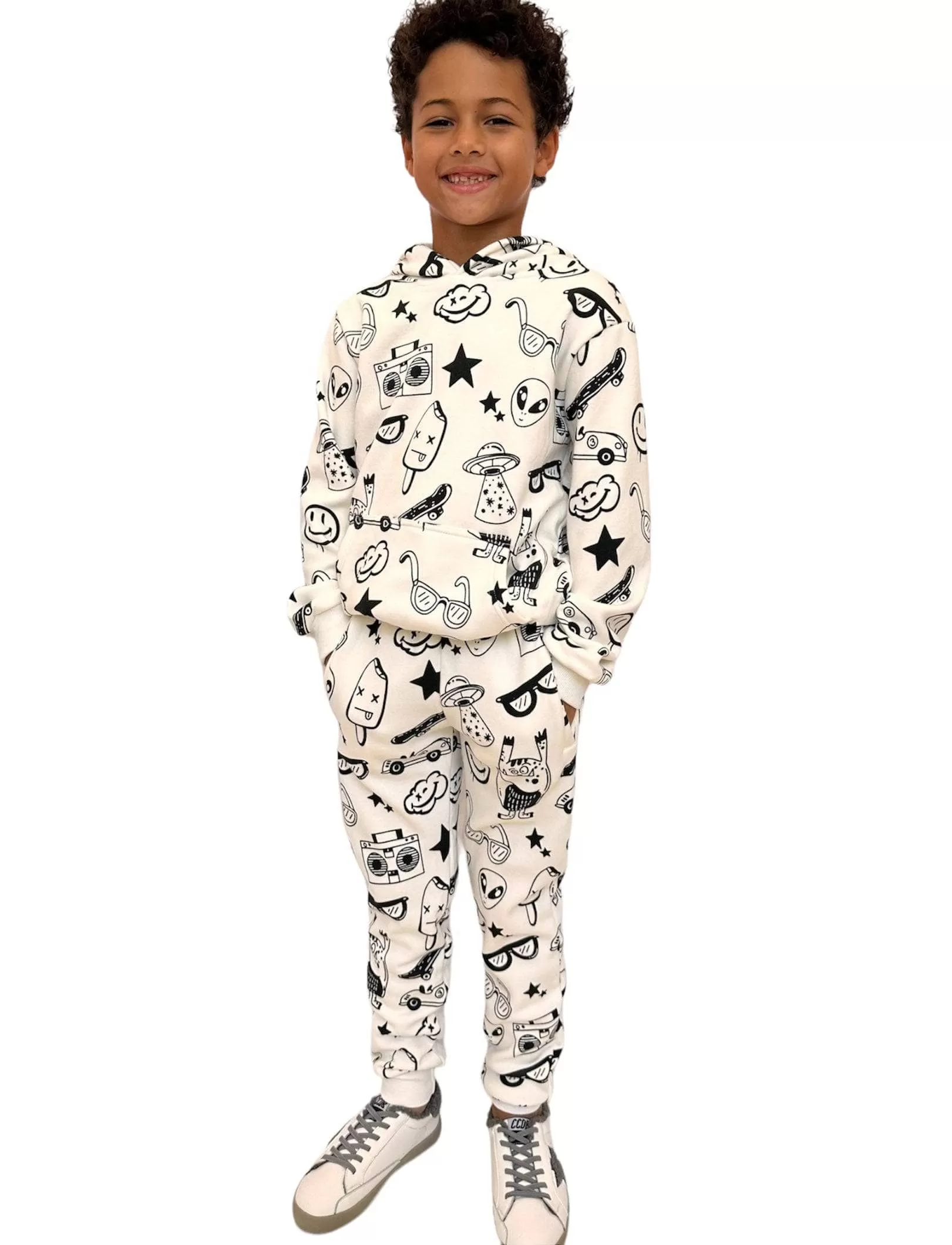 Graffiti Ice Cream Hoodie Set 7 Graffiti Ice Cream Hoodie Set - Image 5