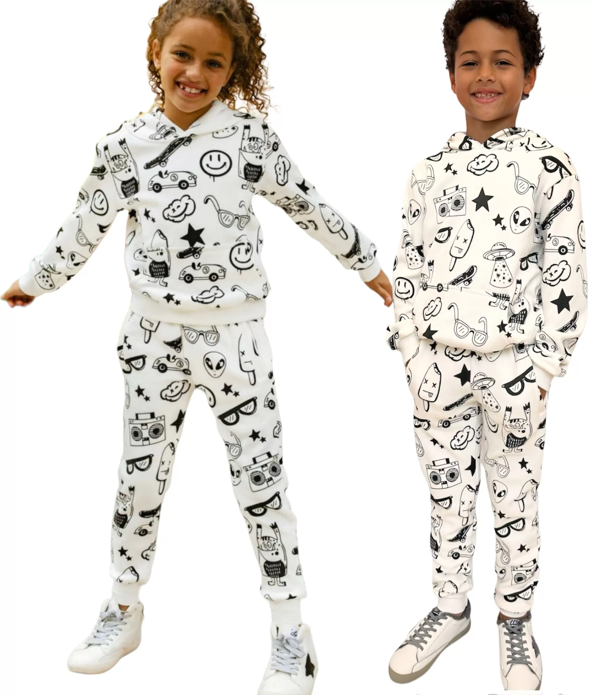 Graffiti Ice Cream Hoodie Set 4 Graffiti Ice Cream Hoodie Set - Image 2