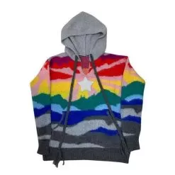 Shooting Star Rainbow Sweater -Fashion Store hoodie shooting star rainbow sweater lola the boys 28164998824038