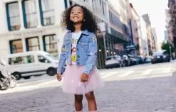 You Rock Painted Denim -Fashion Store jacket you rock painted denim lola the boys 29686606299238