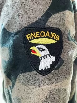 Camo Leather Moto Jacket -Fashion Store jackets bombers camo leather moto jacket lola the boys 29604504338534