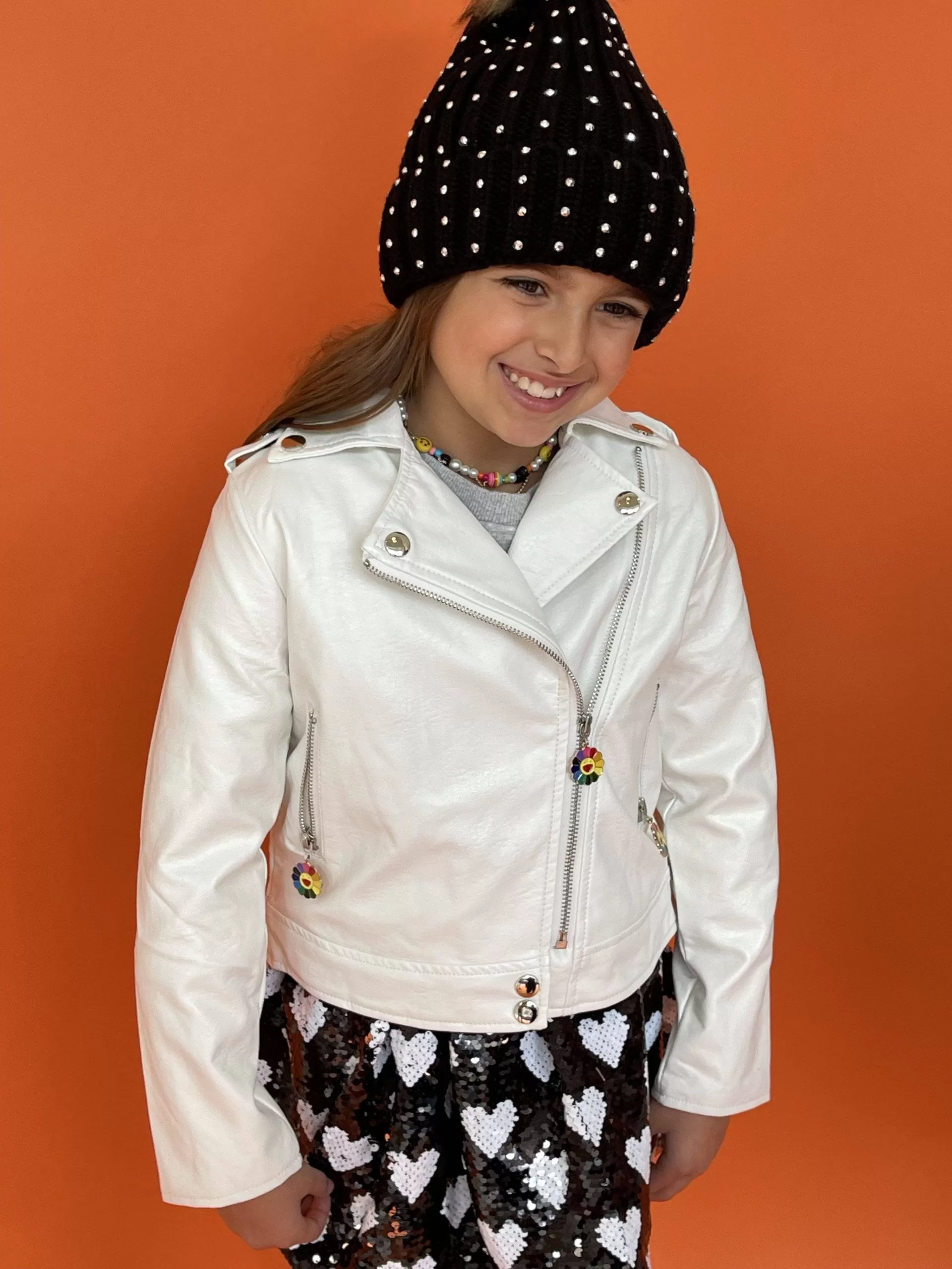 Patched Rainbow Daisy Vegan Leather 15 Patched Rainbow Daisy Vegan Leather - Image 13