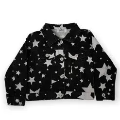 Star Of The Show Denim Jacket -Fashion Store jackets bombers star of the show denim jacket lola the boys 28456148271206