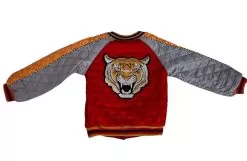 Tiger Quilted Bomber -Fashion Store jackets bombers tiger quilted bomber lola the boys 28925821157478