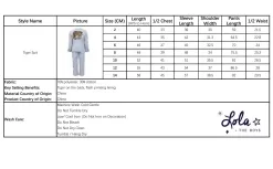 Light Gray Tiger Suit Set -Fashion Store jackets bombers tiger suit lola the boys 29093762990182