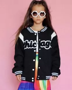 Women's Chicago Varsity Bomber Jacket 17 Women's Chicago Varsity Bomber Jacket -Fashion Store jackets bombers women s chicago varsity bomber jacket lola the boys 29100265832550