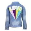 Womens Rainbow LOVE Denim -Fashion Store jackets bombers womens rainbow love denim lola the boys 29500392276070