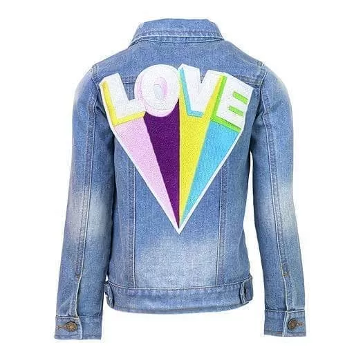 Womens Rainbow LOVE Denim 3 Womens Rainbow LOVE Denim