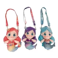 Mermaid Doll Crossbody Purse -Fashion Store mermaid doll crossbody purse lola the boys 28747250761830