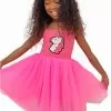 Hot Pink Unicorn Tutu Dress -Fashion Store midi crystal unicorn tutu dress lola the boys 28994121400422