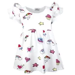 Donuts & Rainbow Dress -Fashion Store midi donuts rainbow dress lola the boys 2270380916794