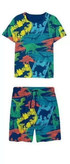Neon Dino Set -Fashion Store neon dino set lola the boys 28754040488038
