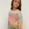 Ombre 3D Flower Sweater -Fashion Store ombre 3d flower sweater lola the boys 29393353834598