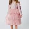 Pink Coco Tweed Dress -Fashion Store pink coco tweed dress lola the boys 29612467945574