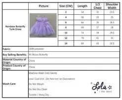 Rainbow Butterfly Tulle Dress -Fashion Store rainbow butterfly tulle dress lola the boys 29572344905830