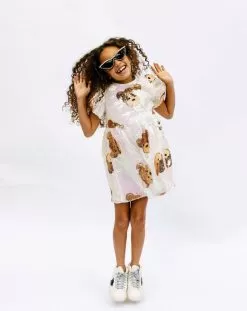 Sequin Bear Dress -Fashion Store sequin bear dress preorder ships 10 5 lola the boys 29145220776038
