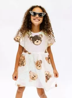 Sequin Bear Dress -Fashion Store sequin bear dress preorder ships 10 5 lola the boys 29145221365862
