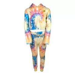 Be Happy Tie Dye Cropped Set -Fashion Store set be happy tie dye jogger set lola the boys 28165009277030