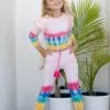 Dip Dye Ruffle Set -Fashion Store set dip dye ruffle set lola the boys 29481273688166