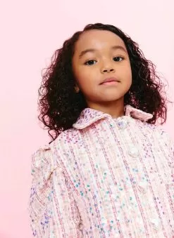 Pink Coco Sequin Tweed Suit -Fashion Store set pink coco sequin tweed suit lola the boys 29472679264358