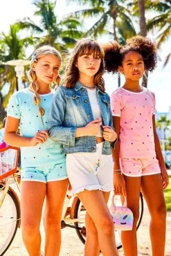 Pink Gem Short Set 16 Pink Gem Short Set -Fashion Store set pink gem set ss22 lola the boys 28723864109158