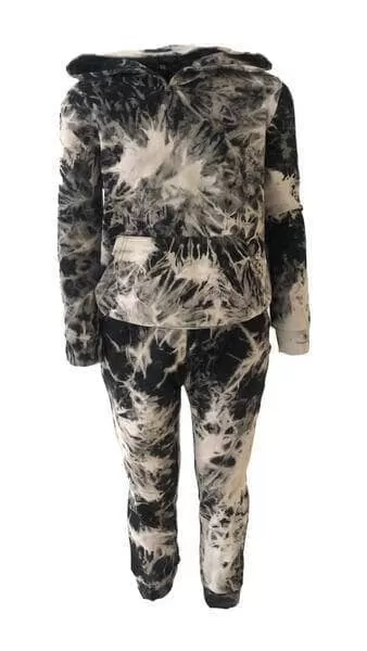Thunder Bolt Tie Dye Jogger Set 6 Thunder Bolt Tie Dye Jogger Set - Image 4