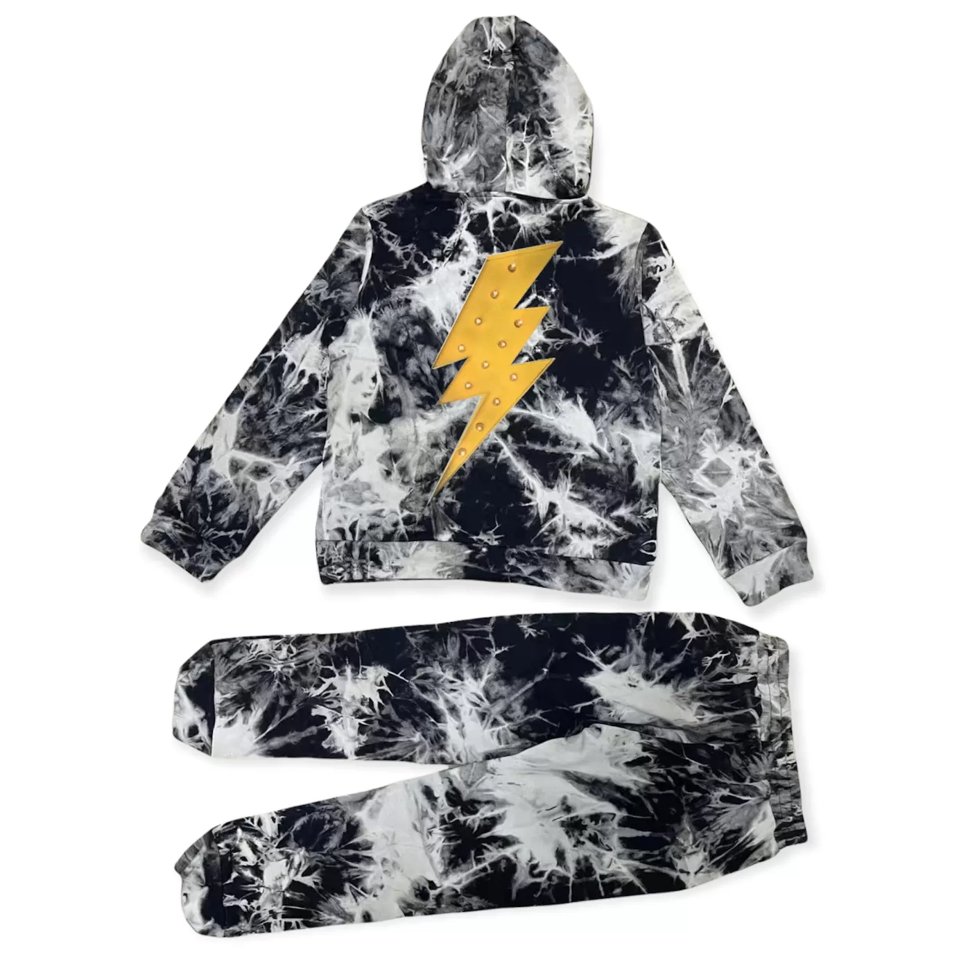 Thunder Bolt Tie Dye Jogger Set 4 Thunder Bolt Tie Dye Jogger Set - Image 2