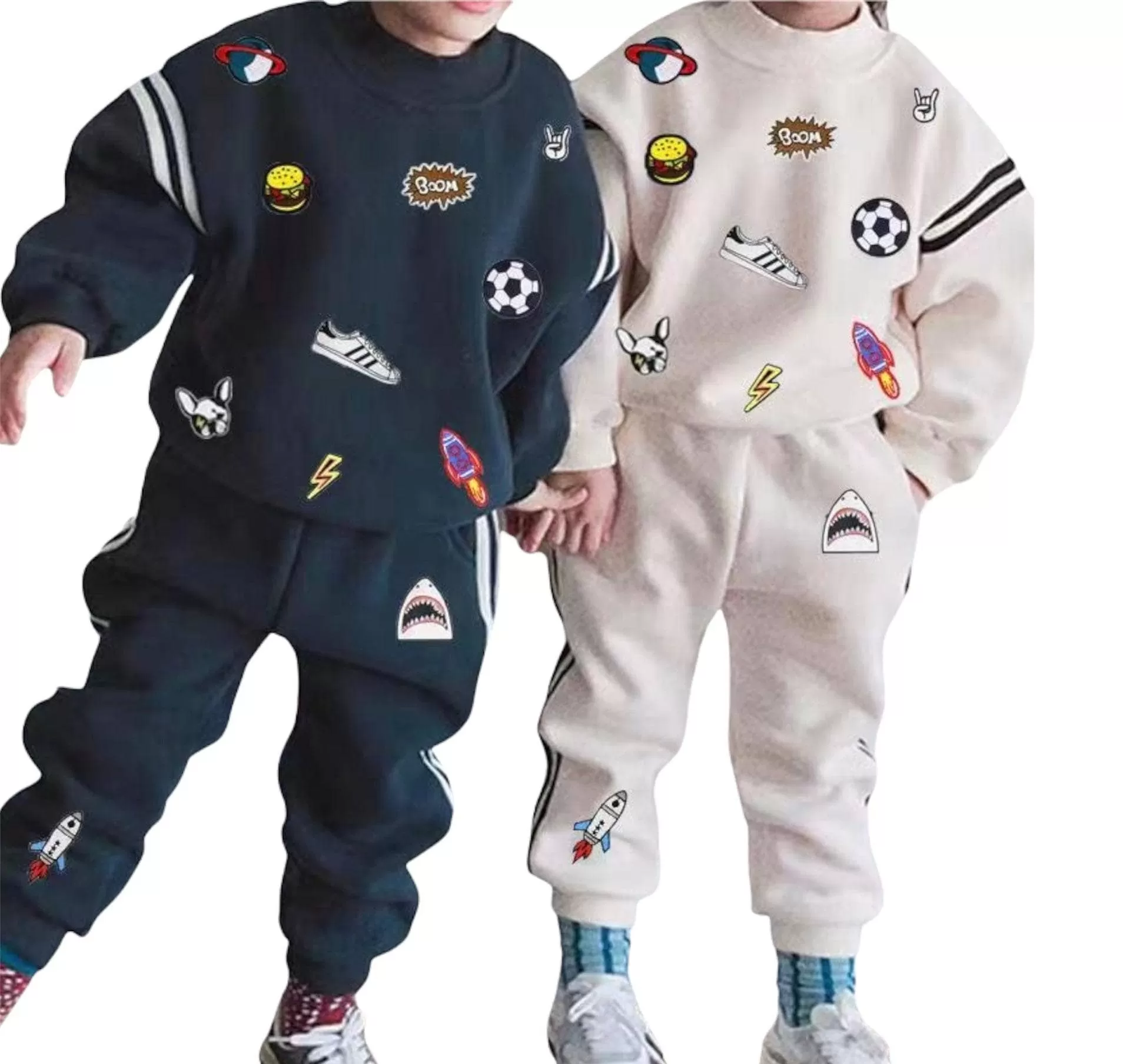 Varsity Patch Jogger Set 8 Varsity Patch Jogger Set - Image 6