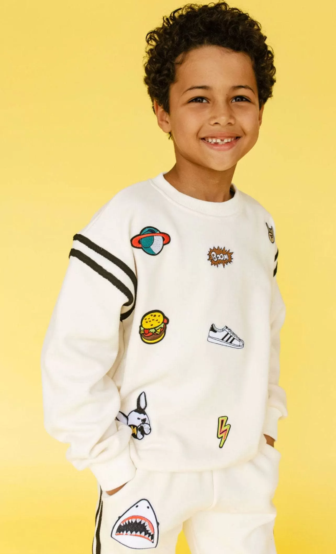 Varsity Patch Jogger Set 3 Varsity Patch Jogger Set