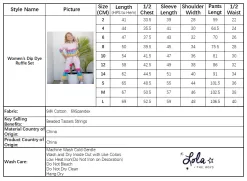 Dip Dye Ruffle Set -Fashion Store sets dip dye ruffle set lola the boys 29666242199654