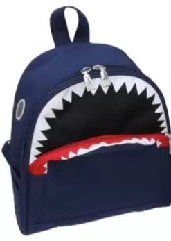 Shark Bite Mini Backpack -Fashion Store shark bite mini backpack lola the boys 29123342336102