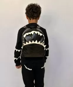 Shark Chomp Mini Backpack -Fashion Store shark chomp mini backpack lola the boys 29238725083238