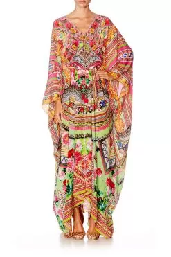 SPLIT HEM LACE UP KAFTAN HANI HONEY -Fashion Store shot 22 209 1