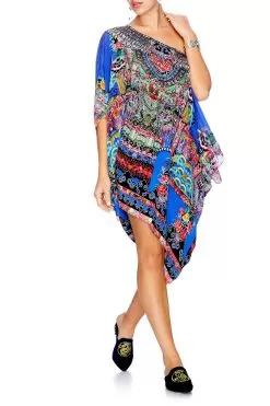 SHORT ROUND NECK KAFTAN PRETTY PRECESSION -Fashion Store shot 39 431 1