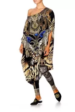 ROUND NECK KAFTAN DRAGON LADY