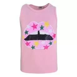 Star Lips Tank -Fashion Store star lips tank lola the boys 29326292844646